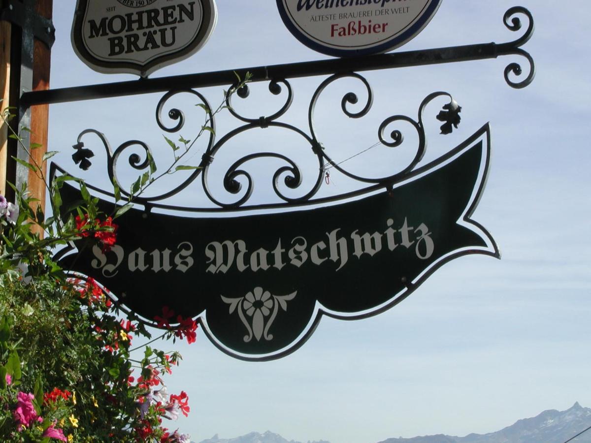 Hotel Haus Matschwitz Schruns Exterior foto